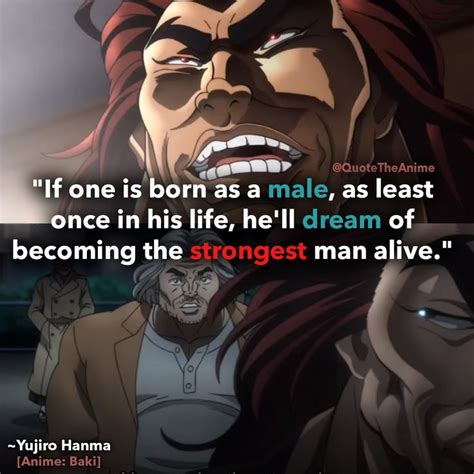 yujiro hanma quotes|baki yujiro hanma quotes.